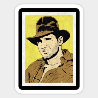 INDIANA JONES - Raiders of the Lost Ark (Pop Art) Sticker